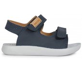 Zapatos primeros pasos bebé niño GEOX B455SB C4002 SANDALIA CASUAL VELCROS NAVY 34536 25V