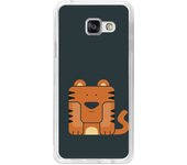 Tumundosmartphone Funda Gel Tpu para Samsung Galaxy A3 (2016) Diseño Tigre Dibujos