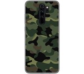Tumundosmartphone Funda Gel Tpu para Xiaomi Redmi Note 8 Pro diseño Camuflaje Dibujos