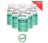 Solaray Ecopack Bromelain 60 Capsulas - Hierbas y Medicina Tradicional