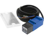 Sensor interruptor célula fotoeléctrica PNP NO+NC 10-30VDC 2m reflector - BeMatik