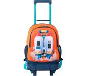 Totto Mochila infantil ruedas Cohety -Dimensiones:30 x 41 x 17 cm-Material:Poliester