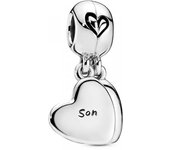 Pandora - Charm colgante en plata de ley Amor de Madre e Hijo 797777EN16