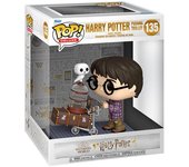 Funko POP! Deluxe Harry Potter - Deluxe 135 HP Anniversary - Harry Pushing Trolley - Harry Potter - Figura Coleccionable Oficial - Juguete para Niños y Adultos - Fans - Diversidad de Personajes y Temáticas
