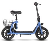 Samebike SM - C02 Bicicleta Eléctrica 36 v13ah Ciudad conveniente Bicicleta Eléctrica Juvenil neumáticos de aluminio de 14 pulgadas
