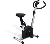vidaXL Bicicleta Estática con Resistencia de Cinta Ejercicio Gimnasio Color Blanco,  Negro, y mas