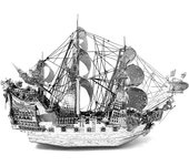 Queen Anne 3D Metal Puzzle Model Kits DIY Laser Cut Puzzles Jigsaw Toy For Children