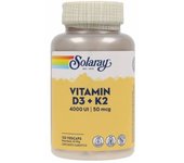 Vitamina-D3K2 120caps Solaray