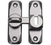 Sliding Door Latch Sliding Door Lock Buckle Hasp Door Bolt Anti-theft Buckle Free Punching Door Buckle