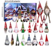 2024 Christmas Gnome Advent Calendar Classic Movie 24 Day Christmas Advent Calendar with Collectible Gnome Dolls Surprise