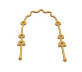 Cadena Anticaída De Biberón De Silicona Para Bebés Juguete De Mordedor Anti-Perdida Para Niños De 1 a 6 Años