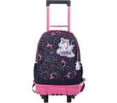 Totto Mochila infantil ruedas  -Dimensiones:27.5 x 41 x 12 cm-Material: Poliester
