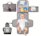 Portable Diaper Changing Pad For Newborn Baby Changing Pad with Smart Wipes Pocket Waterproof Travel Changing Kit MOV