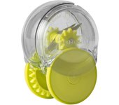 Chef'n – Picadora Manual para Ajos y Hierbas, Color Verde, 6,5 x 5,5 x 8,5cm