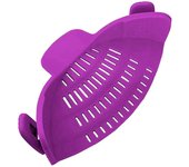 Kit de filtro de Boca Ancha para ollas, Desagüe lateral para ollas y Filter para pasta - Ajustable para ollas y sartenes