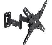 Soporte de Pared Extensible/ Giratorio/ Inclinable TooQ LP1344TN-B para TV de 13-43'/ hasta 20kg
