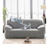 Funda elástico impermeable para sofá DE 1/2/3/4, cubierta Protectora de Tela fina para sofá esquinero en forma de L