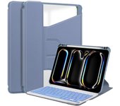Keyboard Smart Leather Case For iPad Pro 11 2024