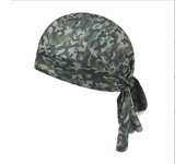 Camouflage headband, bandana, men's hat, cycling cap, sun protection, sports, breathable printed scarf, running and cycling cap