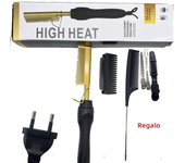 1 set of Hot Comb Hair Straightener Brush Hot Comb Pressing Electric Heat electric hair brushes Styling Tools