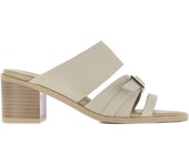 CAMILA'S Zuecos de tacón AZALEA de color Blanco
