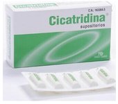 Cicatridina Rubio Supositorios, 10 Uds