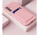 Capa for Samsung Galaxy A55 5G Card Slot Phone Case on Galaxy A54 A53 A35 A34 A33 A32 A25 A24 A15 A14 A13 A12 A73 Silicone Cover