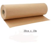 1 Roll of Kraft Paper Roll for Gift Wrapping Moving Packing Brown Paper Roll for Painting