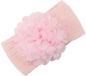 Chiffon Flower Nylon Baby Headbands Children's Hair Bands Infant Soft High Elastic Headdress Solid Boys Girls Hair Accessories