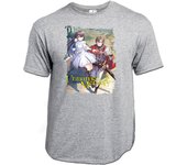MERCHANDMANIA CAMISETA GRIS MEZCLA Unnamed Memory isekai magia heroe serie anime moda verano tshirt