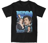 Bootleg Pedro Pascal T Shirt Vintage T Shirt Unis Streetwear Short Sleeve Pedro Pascal Plus Size T Shirt Women 62479