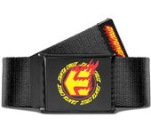 Cinturón Etnies X Santa Cruz Flame Black