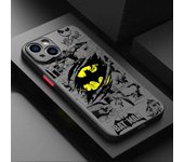 B-Batman Hero Logo Phone Case for Apple iPhone 15 16 Pro XS Max 13 14 Plus XR SE 7 8 12 11 Pro plus Matte