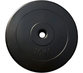 Disco de Pesas de Vinilo 10 Kg 28 Mm Musculación Fitness Pesas Gimnasio