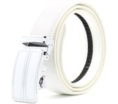 Genuine Leather Men Belt Metal Automatic Buckle Belts Luxury Business Casual Male Belts Fashion Designer Top Quality Waistband