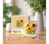 Creative building blocks Dream Flower Box Everlasting Flower Series Desktop Ornaments Girls Bouquet Gifts Assembled Toys