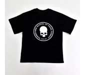 2024 Number Nine 04S Skull Print Y2K Printed Short Sleeve T-shirt Men and Women Dark European and American Top T High Quality