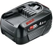 Bosch batería PBA 18V 4.0Ah W-C (sistema de 18 voltios, 4,0 Ah, en caja)