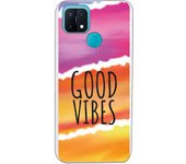 Funda compatible con Oppo A15 - Good Vibes Tie
