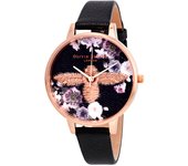 Olivia Burton Reloj Mujer Analogico Cuarzo con Correa de Piel sint�tica OB16EM02