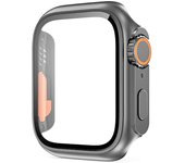 Glass+Case for Apple Watch 44mm 45mm 41mm 40mm 42mm 38mm Screen Protector Cover Change Ultra Bumper iWatch Series 8 7  SE 6 5 3