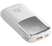 Banco de energía, mini batería externa de 10000 mAh y 22,5 W, carga rápida, USB C PD3.0 QC4.0, cargador portátil para iPhone 15, 14, 13, 12 Pro, Samsung S22, S21, Xiaomi, Huawei, iPad y tableta