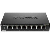 D-Link DGS-108 Switch 8 Puertos 10/100/1000Mbps Negro