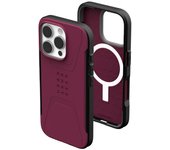 UAG Funda Urban Armor Gear Civilian con MagSafe Granate / Apple iPhone 16 Pro