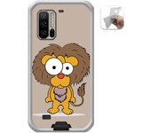 Tumundosmartphone Funda Gel Tpu para Ulefone Armor 7 diseño Leon Dibujos