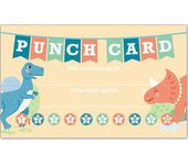 Paquete de 50 tarjetas de recompensa de fidelidad de 5 x 9 cm, ideal para estudiantes y profesores de aulas de negocios.
