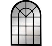 Espejo Ventana Fabricado en España – Mod Catania Industrial- Acabado Artesanal –Ideal para Salón, Recibidor, Vestidor...