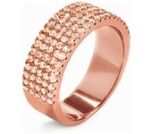 Anillo Mujer Folli Follie 3R16S038RS - Rosa - Acero Inoxidable