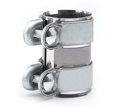 carExhaust pipe connector 2.0 inch 2.15 inch 2.36 inch 2.5 inch connector socket clamp connector exhaust pipe connector