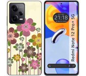 Funda Silicona para Xiaomi Redmi Note 12 Pro+ Plus 5G diseño Primavera En Flor Dibujos